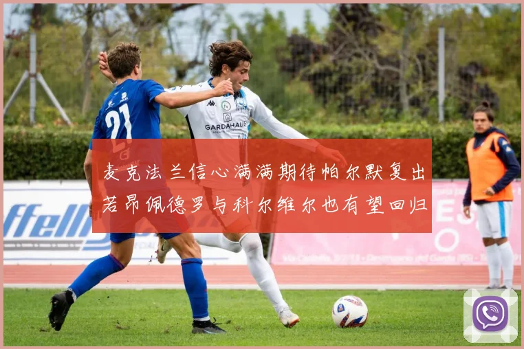麦克法兰信心满满期待帕尔默复出若昂佩德罗与科尔维尔也有望回归